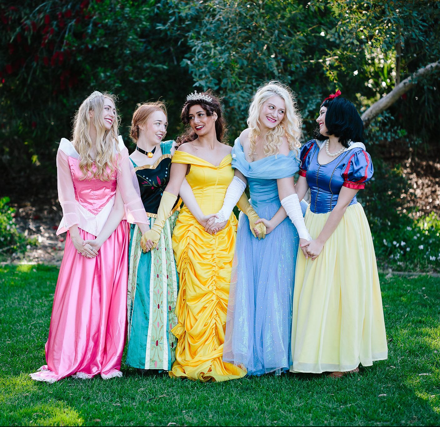 Princess Snow White Cinderella Belle Anna Aurora Party Perth Parties Kids Remember