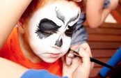face painting spooky